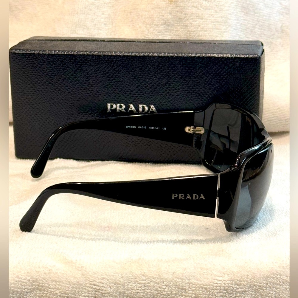 PRADA SPR09G Black Sunglasses - Picture 5 of 8